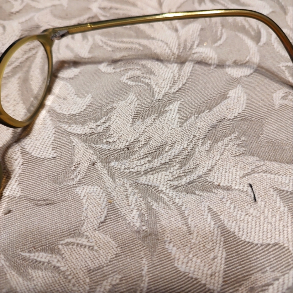 👓 Classic 90's Italian Made Black & Caramel Prescription Eyeglasses - Picture 16 of 16